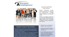 Desktop Screenshot of precisionemploymentgroup.com
